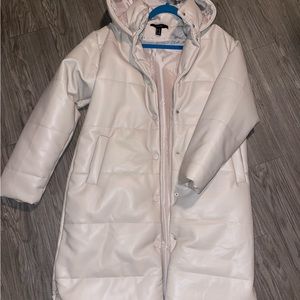 Beige Puffer Jacket